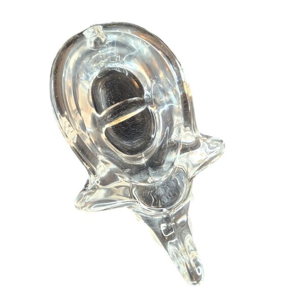 Crystal Clear Glass Elephant Candy Trinket Dish Bowl 6.25" Collectible  Figurine - Picture 11 of 14